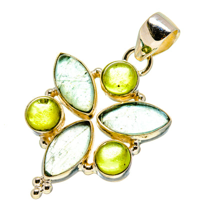 Aquamarine Pendants handcrafted by Ana Silver Co - PD758654