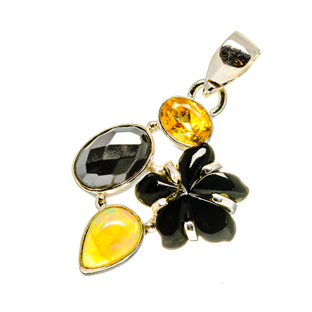 Hematite Pendants handcrafted by Ana Silver Co - PD758656