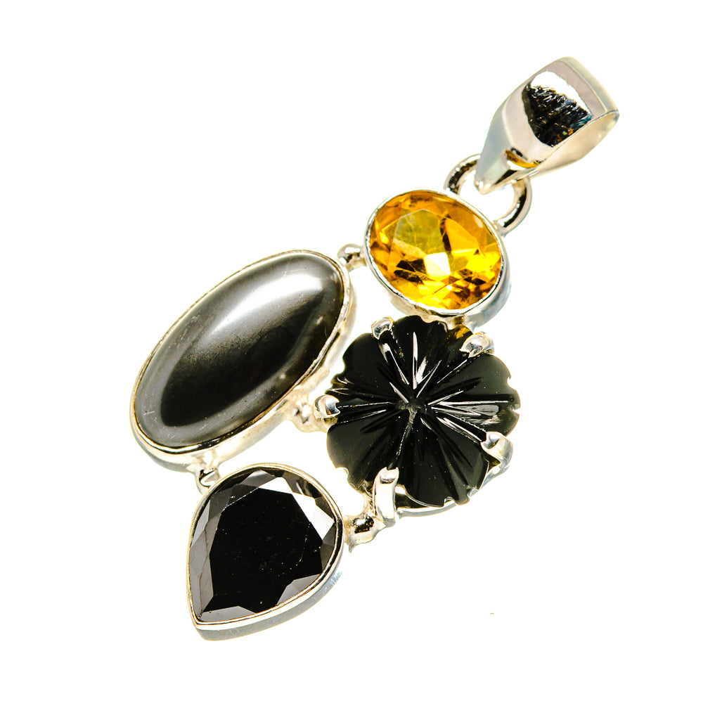 Hematite Pendants handcrafted by Ana Silver Co - PD758657