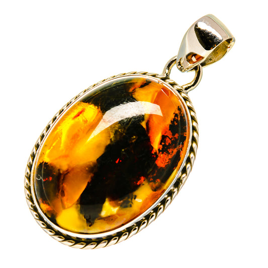 Amber Pendants handcrafted by Ana Silver Co - PD758660