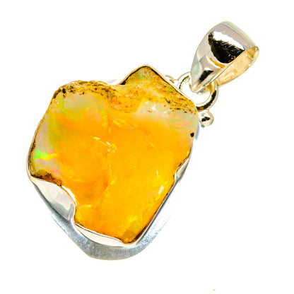 Ethiopian Opal Pendants handcrafted by Ana Silver Co - PD758661