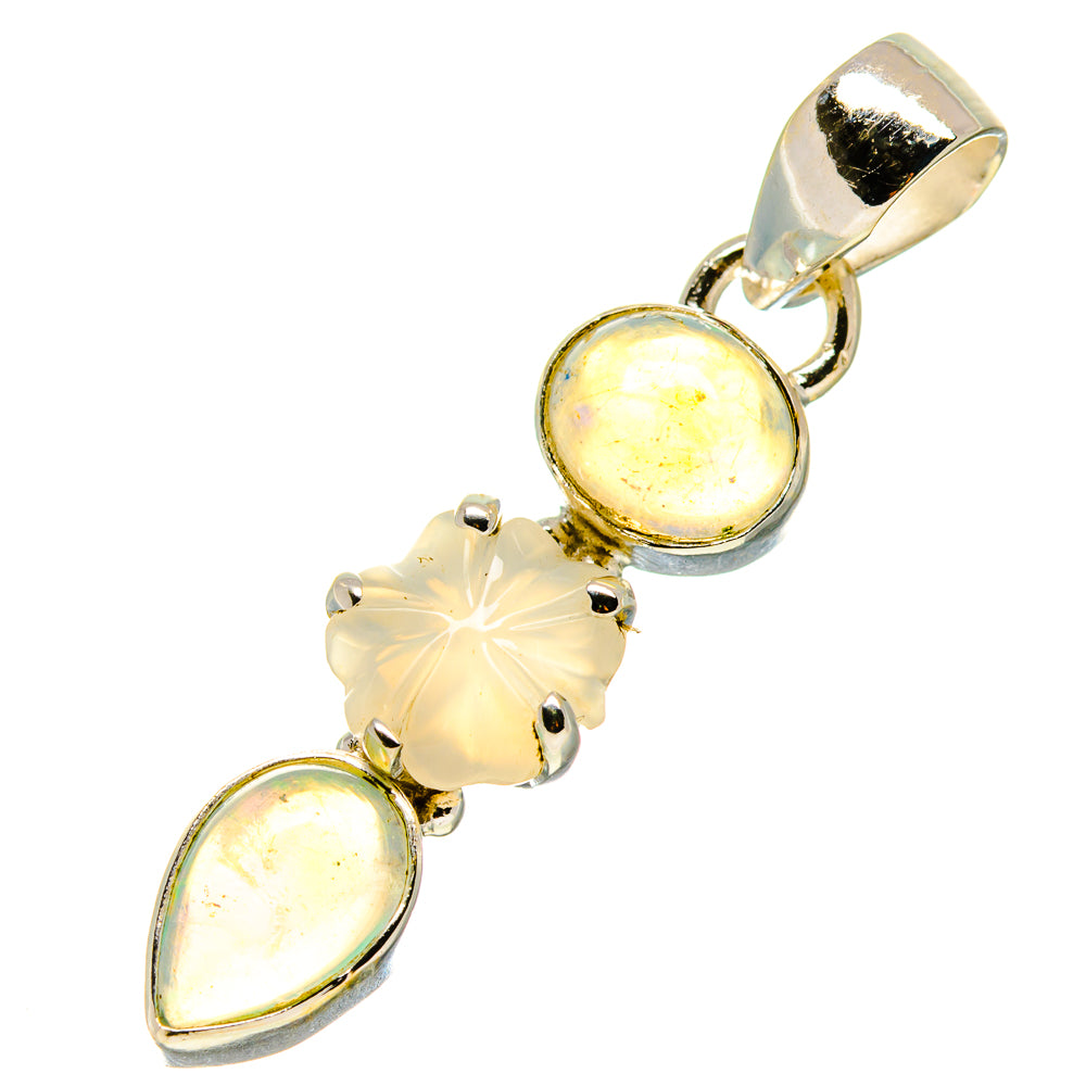 Moonstone Pendants handcrafted by Ana Silver Co - PD758675