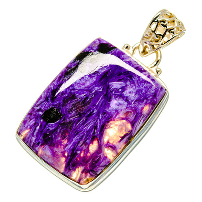 Charoite Pendants handcrafted by Ana Silver Co - PD758683