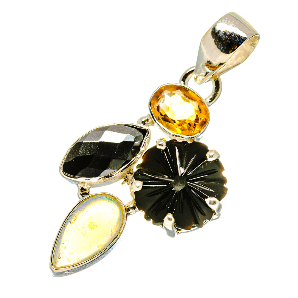 Black Onyx Pendants handcrafted by Ana Silver Co - PD758687
