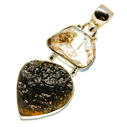 Tektite Pendants handcrafted by Ana Silver Co - PD758694