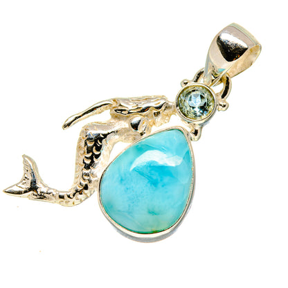 Larimar Pendants handcrafted by Ana Silver Co - PD758696