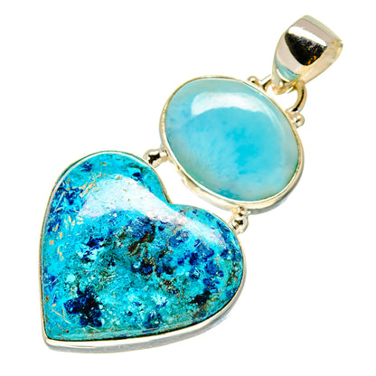 Shattuckite Pendants handcrafted by Ana Silver Co - PD758700