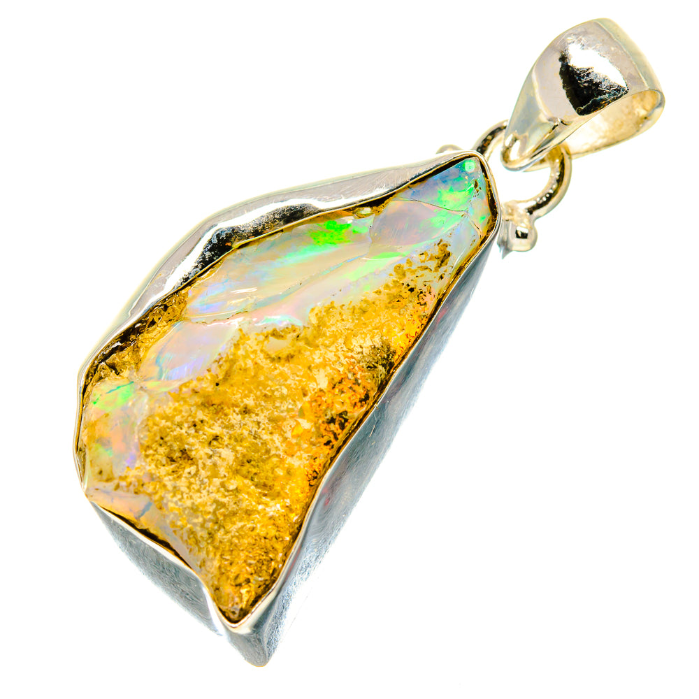 Ethiopian Opal Pendants handcrafted by Ana Silver Co - PD758703