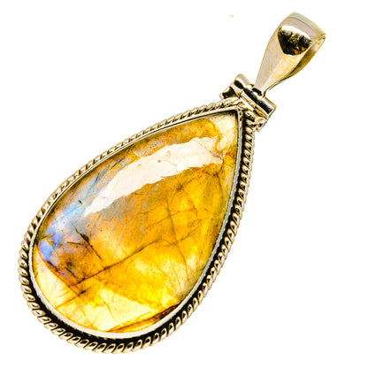 Labradorite Pendants handcrafted by Ana Silver Co - PD758729