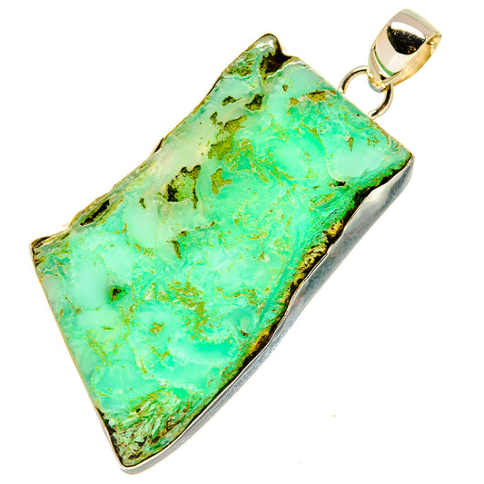 Chrysoprase Pendants handcrafted by Ana Silver Co - PD758760