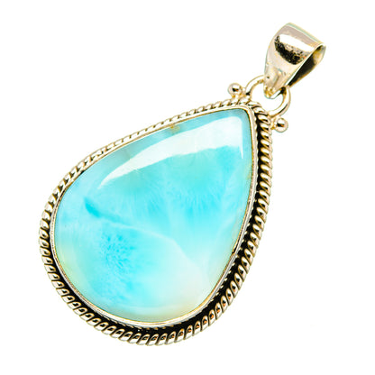 Larimar Pendants handcrafted by Ana Silver Co - PD7588