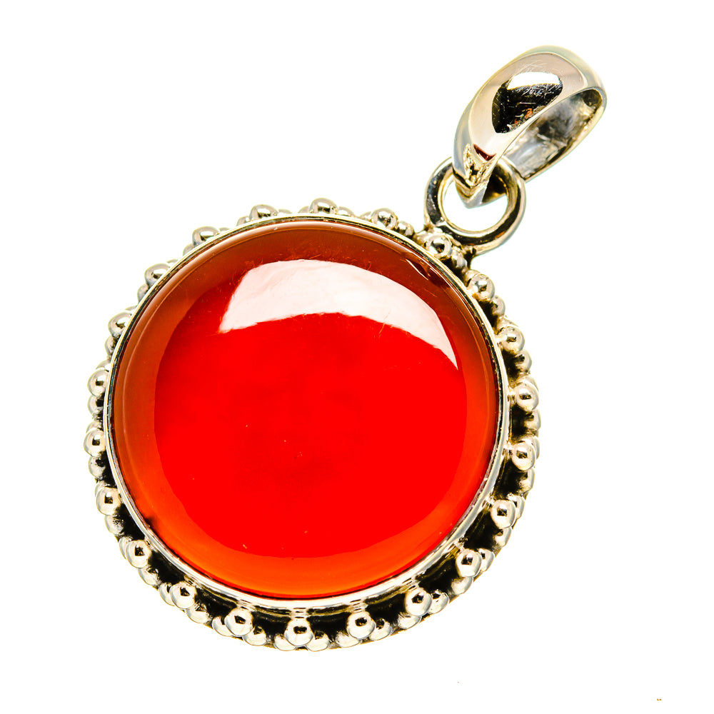 Red Onyx Pendants handcrafted by Ana Silver Co - PD758802