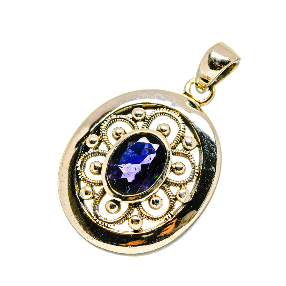 Tanzanite Pendants handcrafted by Ana Silver Co - PD758804