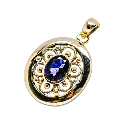 Tanzanite Pendants handcrafted by Ana Silver Co - PD758804