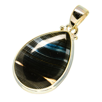 Psilomelane Pendants handcrafted by Ana Silver Co - PD758805
