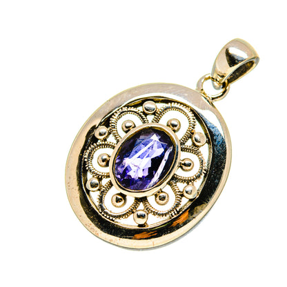 Tanzanite Pendants handcrafted by Ana Silver Co - PD758809