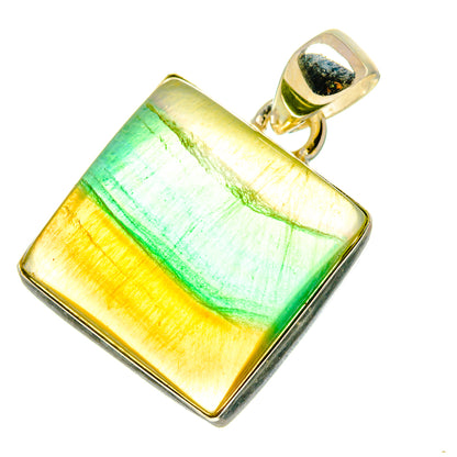 Green Fluorite Pendants handcrafted by Ana Silver Co - PD758828