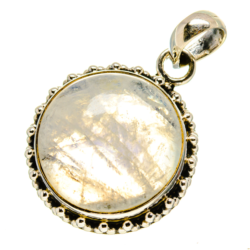 Rainbow Moonstone Pendants handcrafted by Ana Silver Co - PD758830