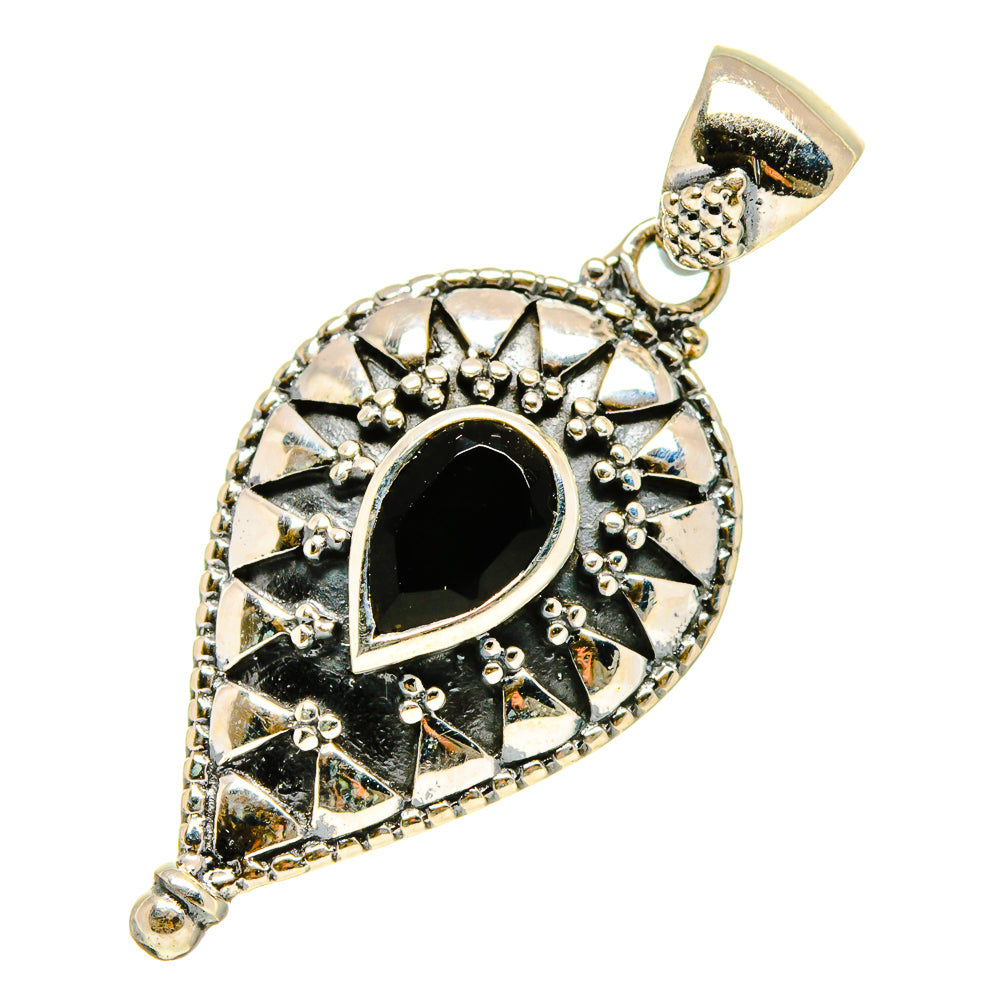 Black Onyx Pendants handcrafted by Ana Silver Co - PD758852