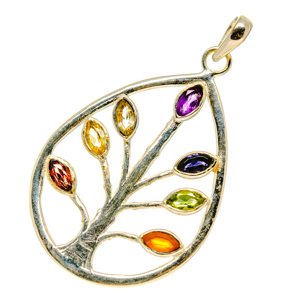 Multi-Stone Chakra Pendants handcrafted by Ana Silver Co - PD758854