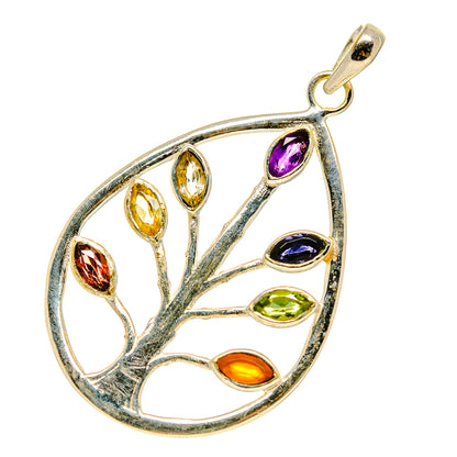Multi-Stone Chakra Pendants handcrafted by Ana Silver Co - PD758854