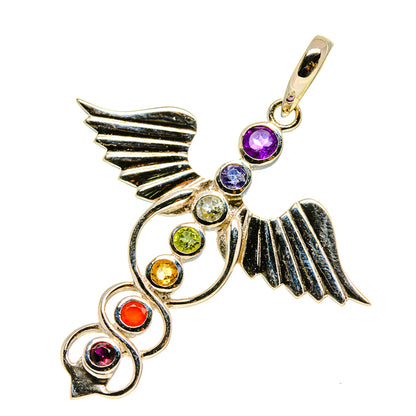 Multi-Stone Chakra Pendants handcrafted by Ana Silver Co - PD758858