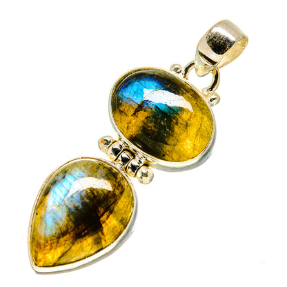 Labradorite Pendants handcrafted by Ana Silver Co - PD758873