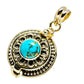 Blue Copper Composite Turquoise Pendants handcrafted by Ana Silver Co - PD758876