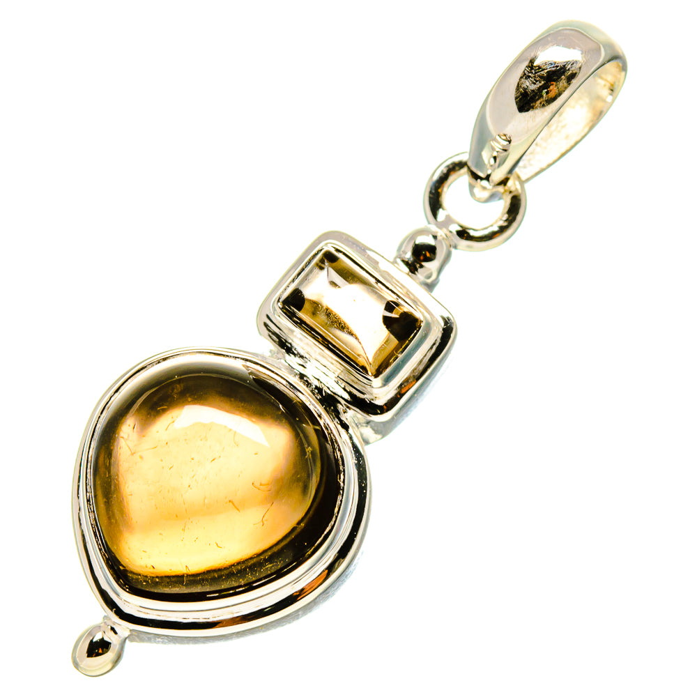 Smoky Quartz Pendants handcrafted by Ana Silver Co - PD758879