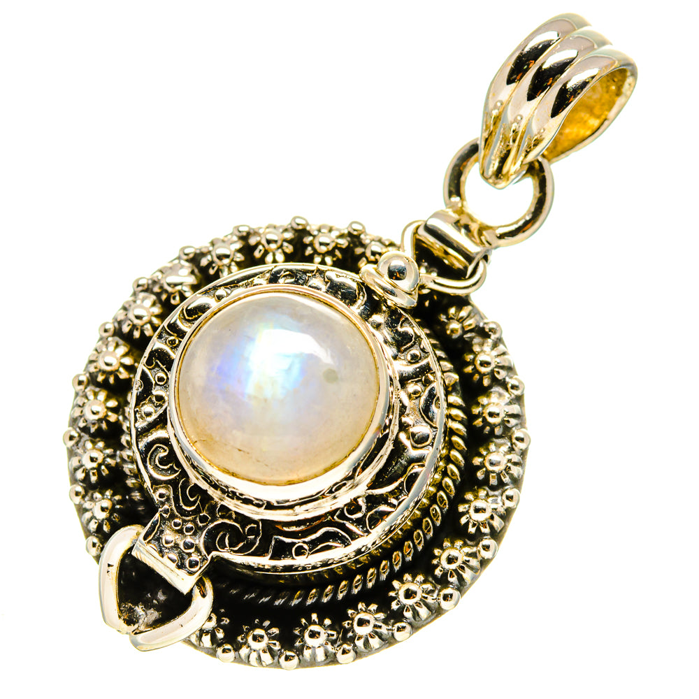 Rainbow Moonstone Pendants handcrafted by Ana Silver Co - PD758888