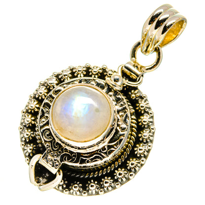 Rainbow Moonstone Pendants handcrafted by Ana Silver Co - PD758888