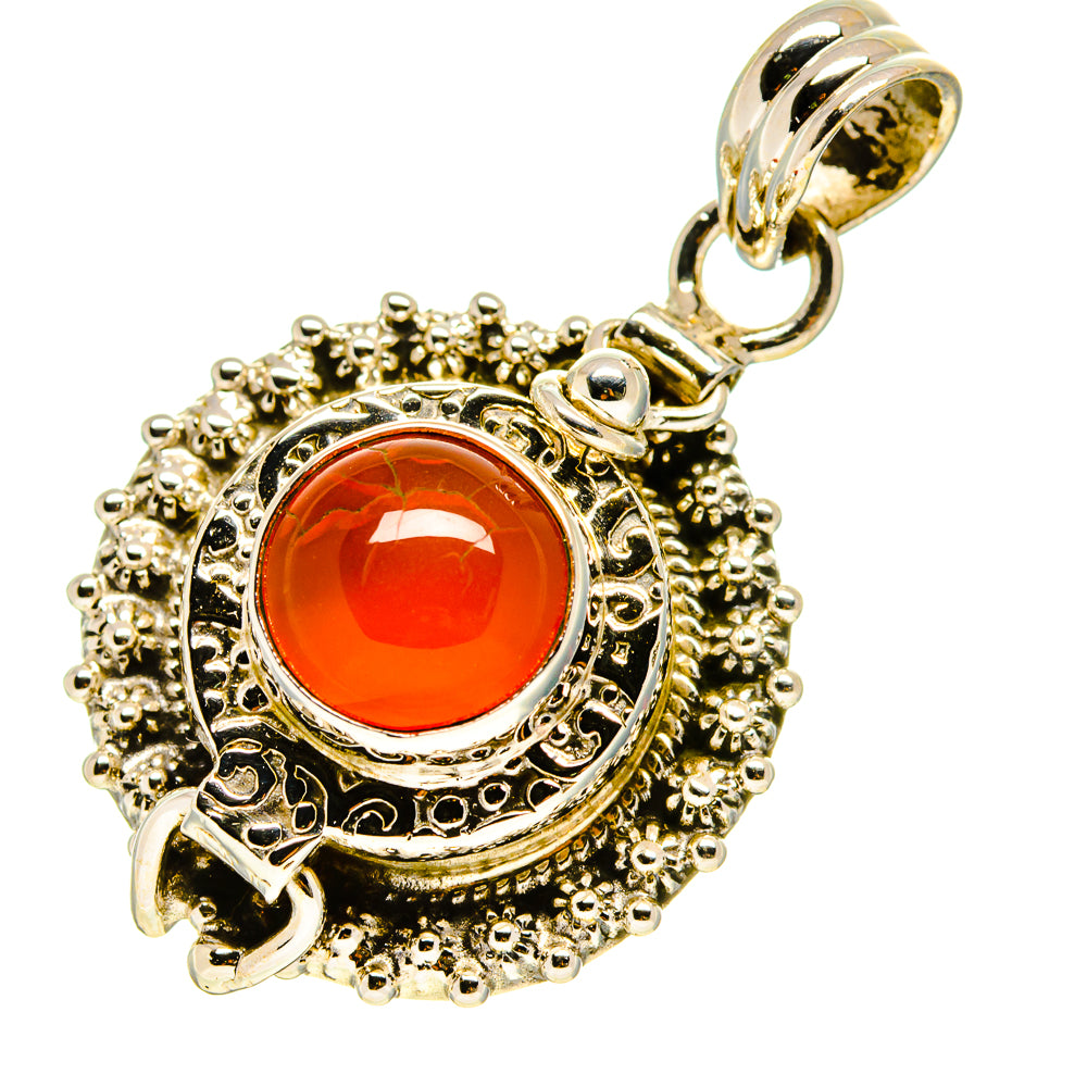 Carnelian Pendants handcrafted by Ana Silver Co - PD758890
