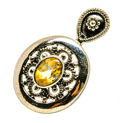Citrine Pendants handcrafted by Ana Silver Co - PD758898
