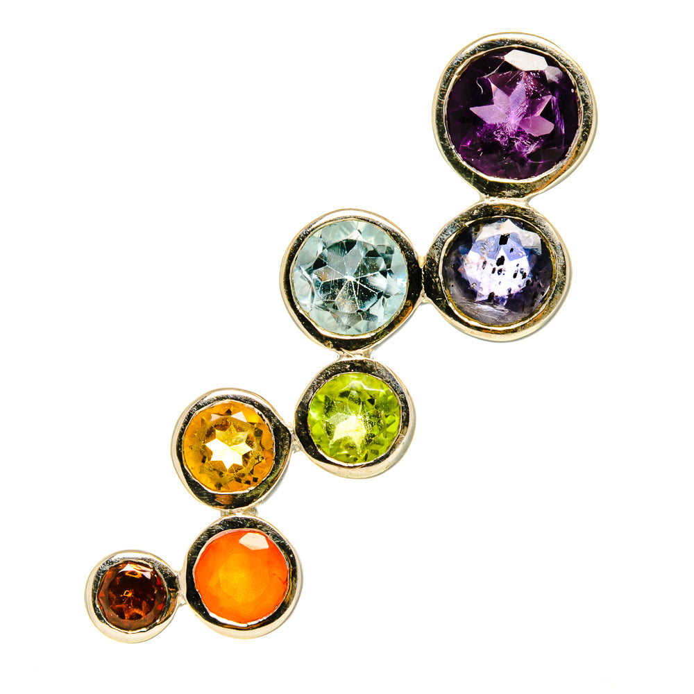 Multi-Stone Chakra Pendants handcrafted by Ana Silver Co - PD758910