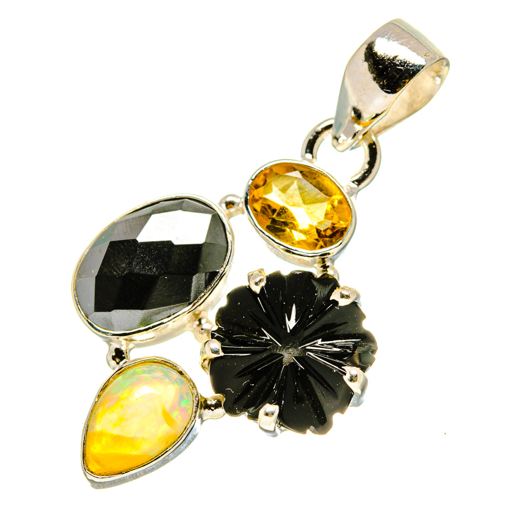 Black Onyx Pendants handcrafted by Ana Silver Co - PD758915