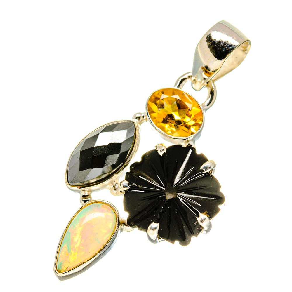 Black Onyx Pendants handcrafted by Ana Silver Co - PD758927