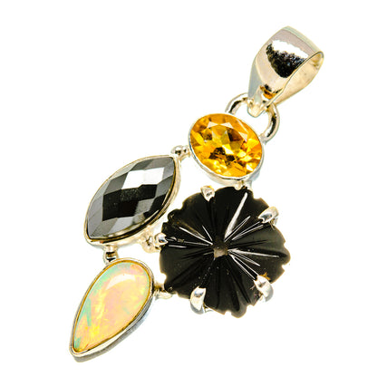 Black Onyx Pendants handcrafted by Ana Silver Co - PD758927