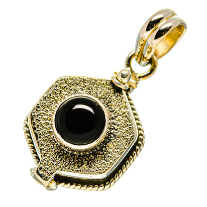 Black Onyx Pendants handcrafted by Ana Silver Co - PD758931