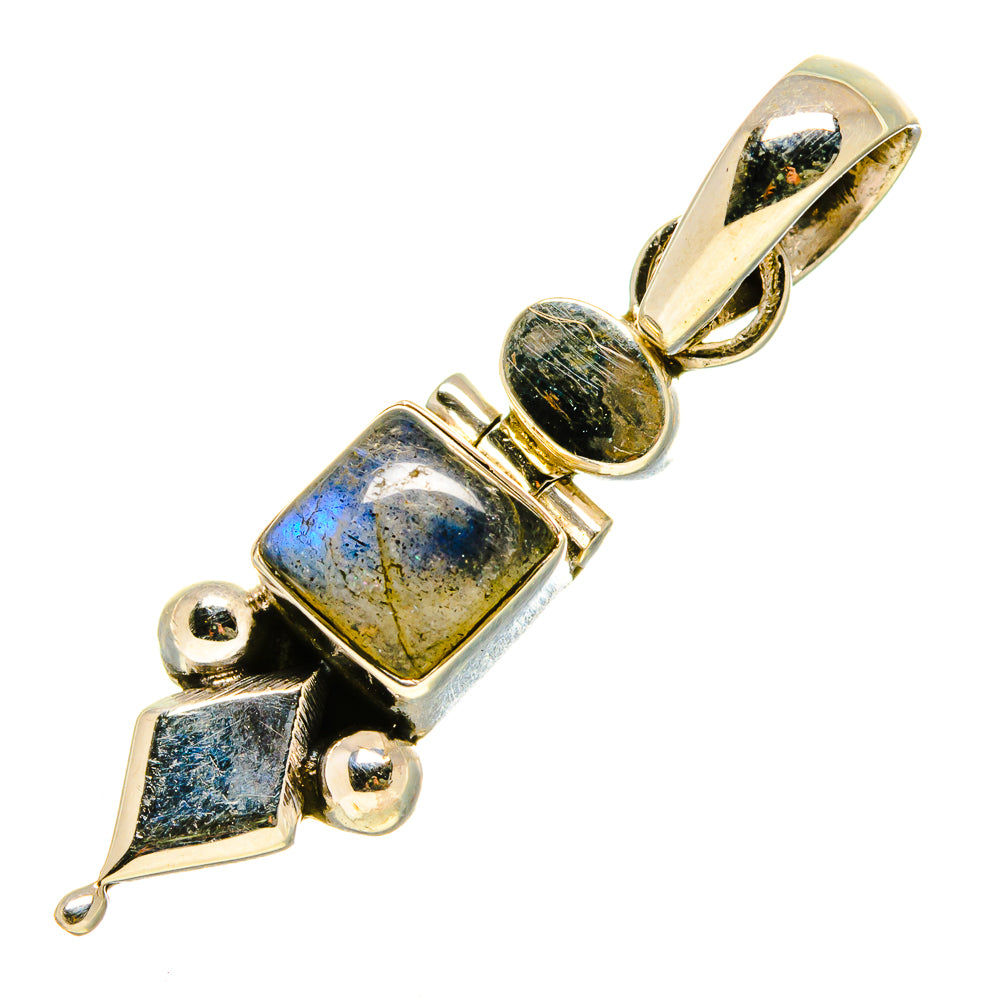 Labradorite Pendants handcrafted by Ana Silver Co - PD758937