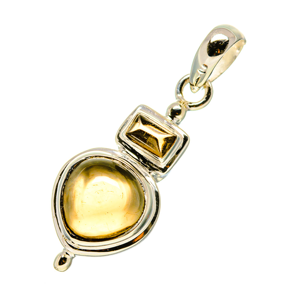 Smoky Quartz Pendants handcrafted by Ana Silver Co - PD758954