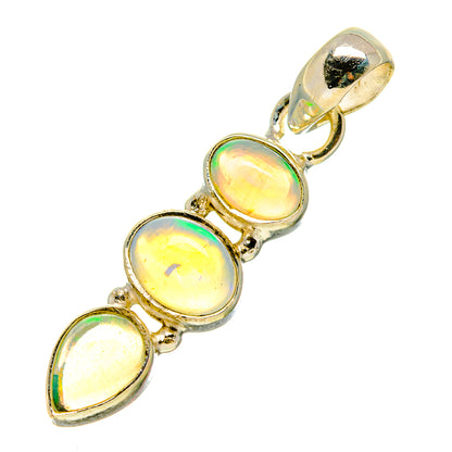 Ethiopian Opal Pendants handcrafted by Ana Silver Co - PD758956