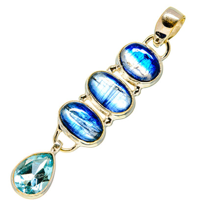 Kyanite Pendants handcrafted by Ana Silver Co - PD758969