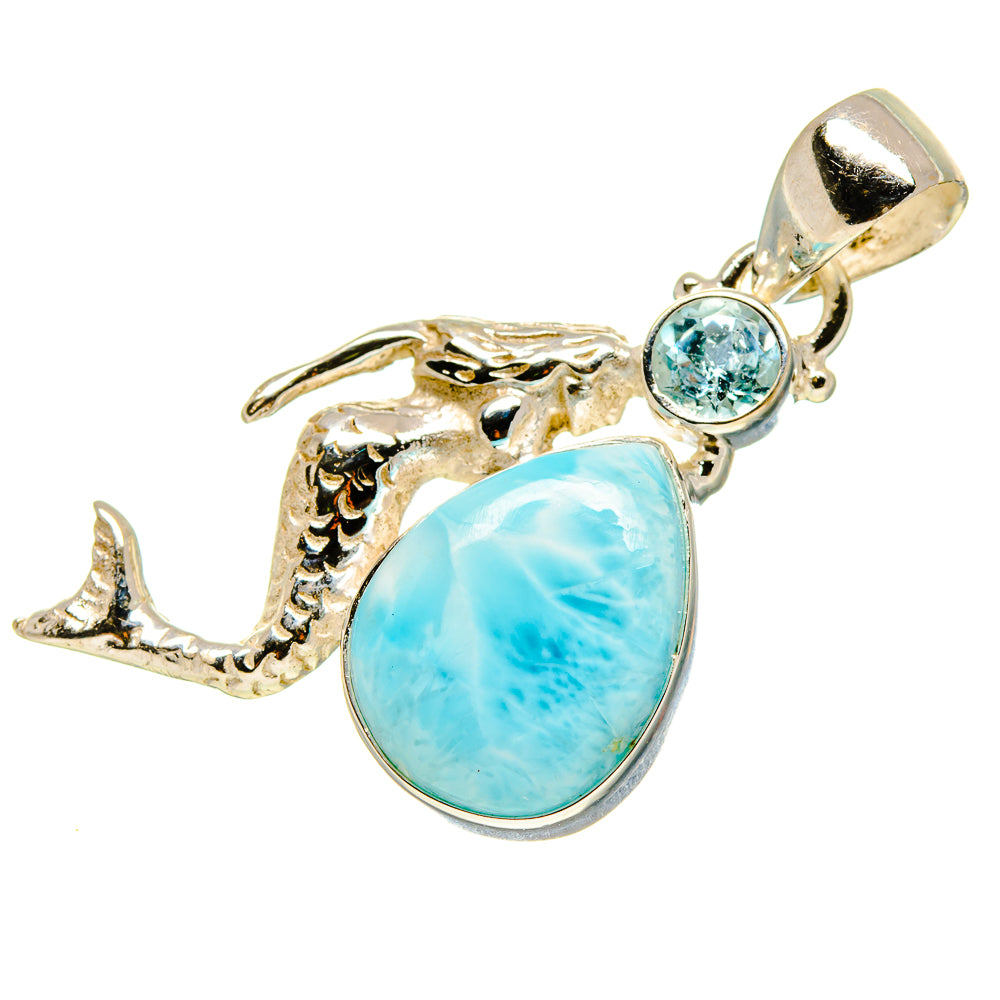 Larimar Pendants handcrafted by Ana Silver Co - PD758985