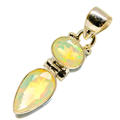 Ethiopian Opal Pendants handcrafted by Ana Silver Co - PD758988