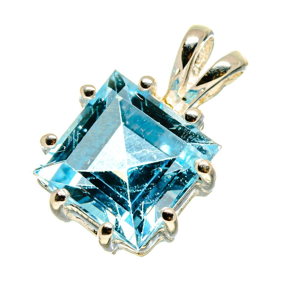 Blue Topaz Pendants handcrafted by Ana Silver Co - PD758990