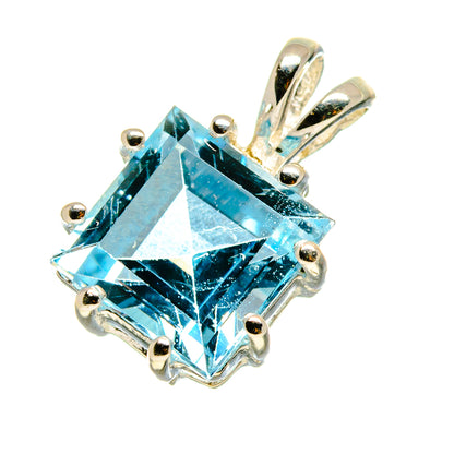 Blue Topaz Pendants handcrafted by Ana Silver Co - PD758990