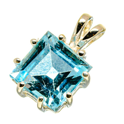 Blue Topaz Pendants handcrafted by Ana Silver Co - PD758997