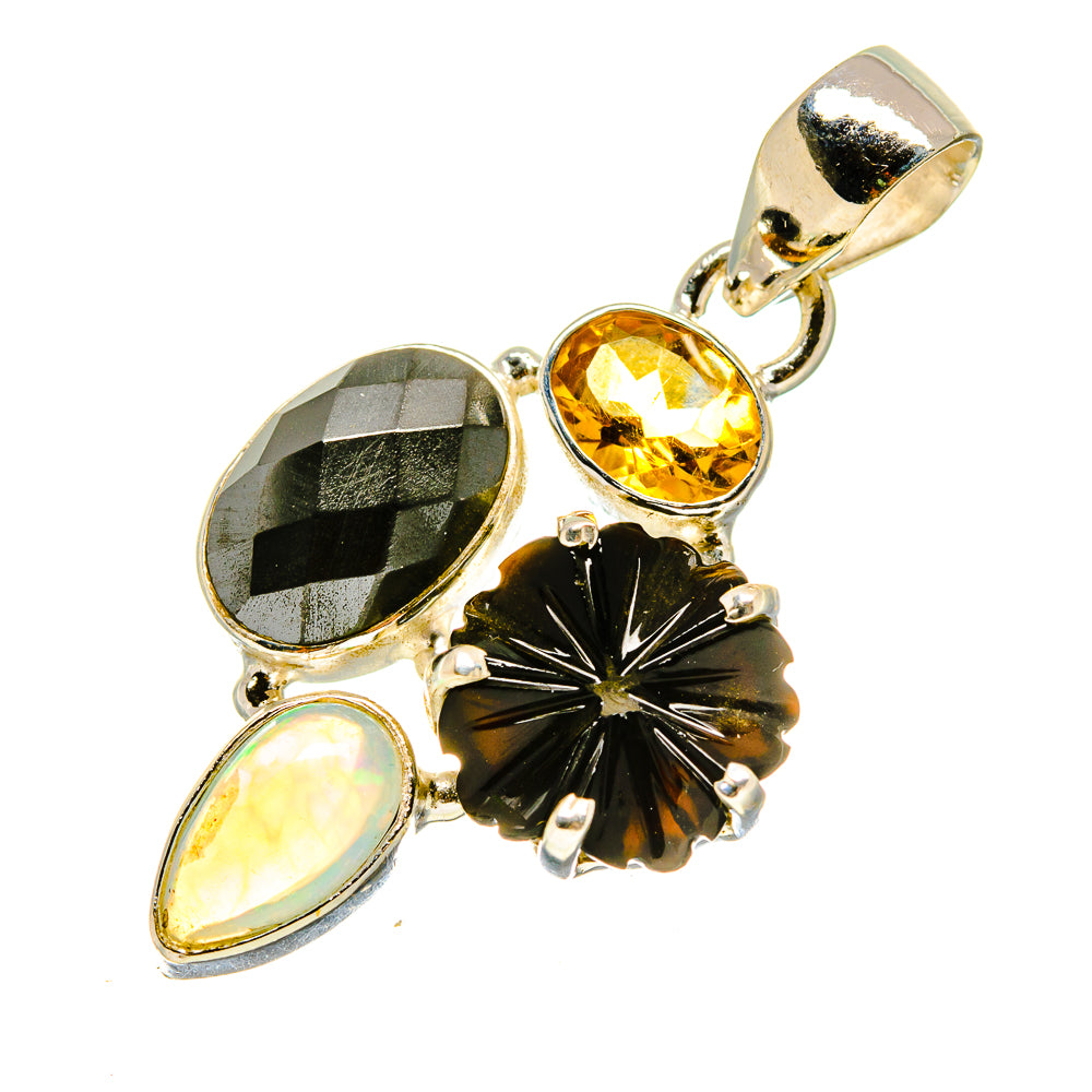 Black Onyx Pendants handcrafted by Ana Silver Co - PD759008