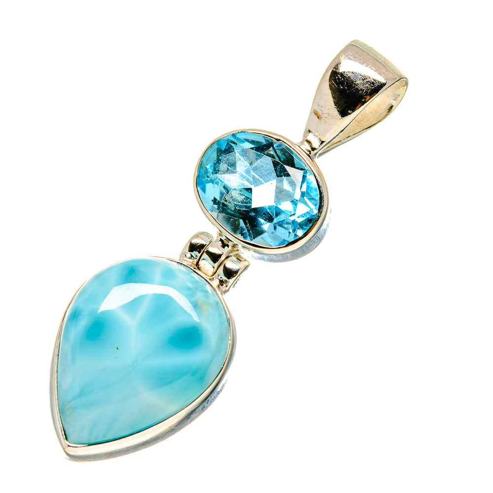 Larimar Pendants handcrafted by Ana Silver Co - PD759013
