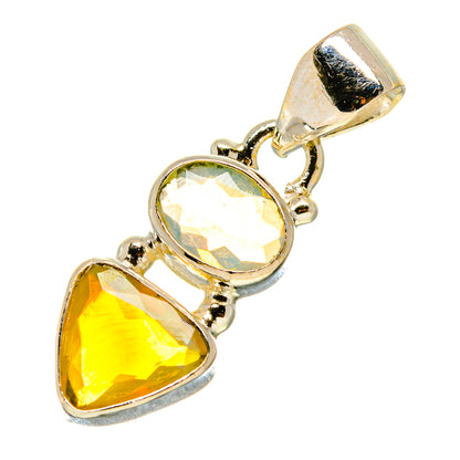 Ethiopian Opal Pendants handcrafted by Ana Silver Co - PD759057